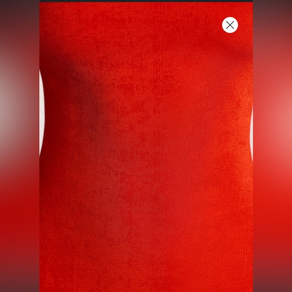 NOELIA
Textured Jersey Open Back Maxi Dress in Fiery Red - Picture 5 of 11